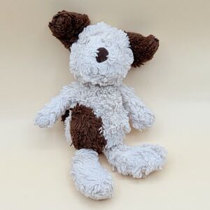 Jellycat Squiggle 8" Plush Tan Puppy Dog With Brown Ears 4471